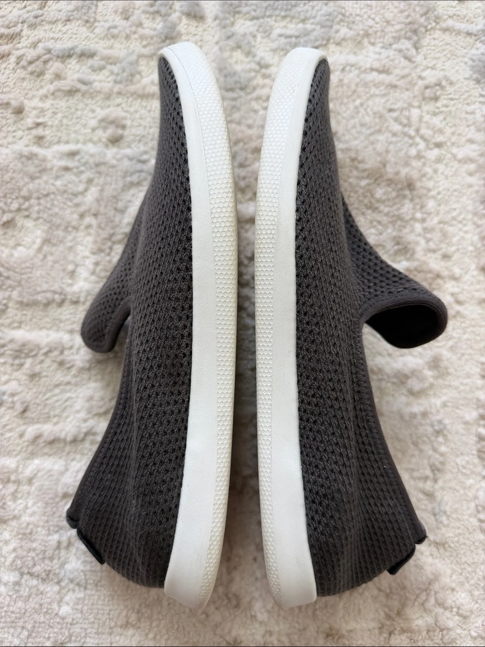 allbirds Women’s Slip-On Knit Sneaker - Charcoal Gray
